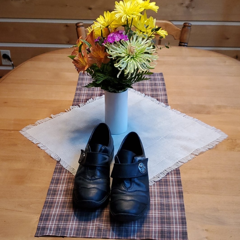 Rieker AntiStress Black Sz 40, US 9.5 Casual Shoe